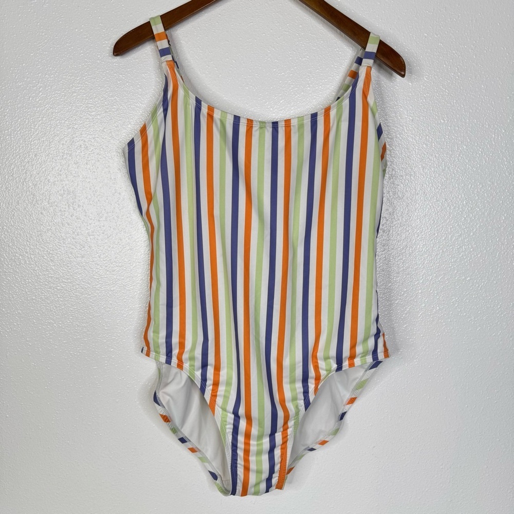 Andie Amalfi Striped One Piece Swimsuit Size Xxlarge